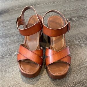 Women's Dunes Brown Strappy Sandals